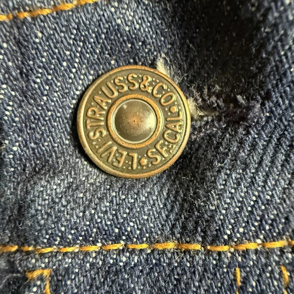 VTG 80s Levis 20508 Mens Jeans 34x30 Straight Leg Orange Tab Made USA Denim‎